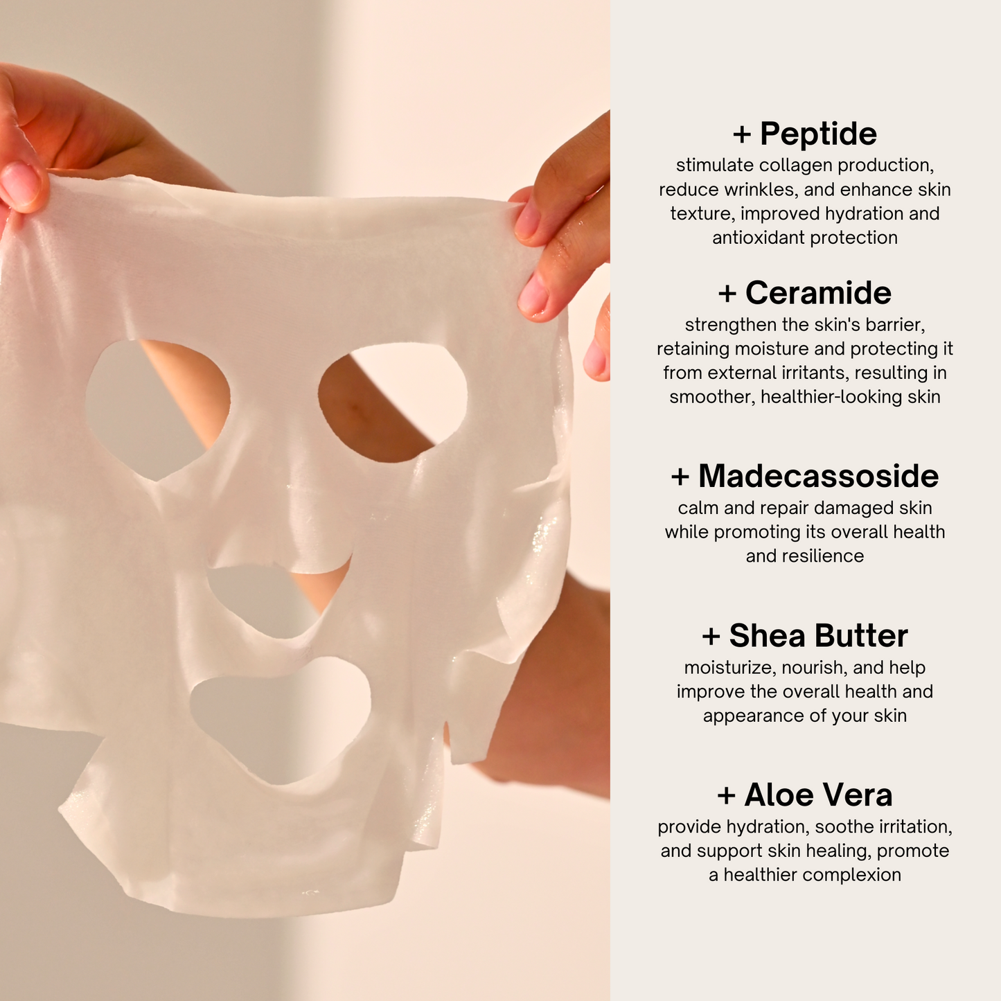 360° Rescue Facial Treatment Mask, 3 sheets